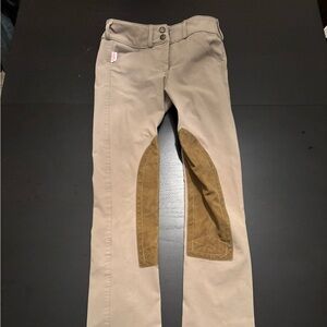 The Tailored Sportsman Straight Leg Tan and Brown Jeans